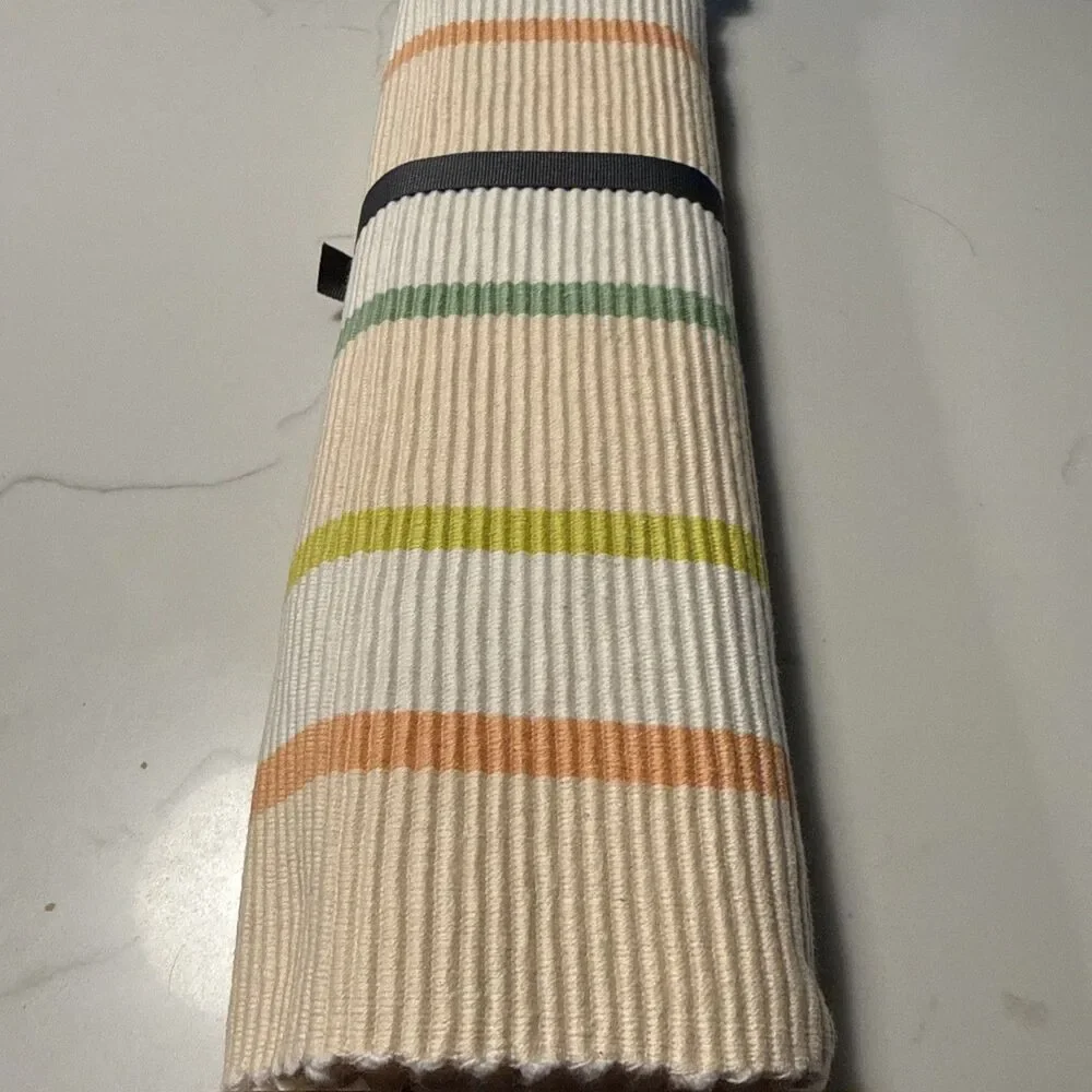 NEW Room Essentials Table Runner 100% Cotton Striped Design 14